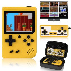 Jogadores 2/3pcs retro portátil mini console de videogame de videogame construído 400 jogos de 3,0 polegadas LCD Screen Kids Presente 8 bits de jogo de mão jogador AV