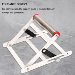 Skärmaskin Material Support Bracket Cutting Lift Stand Justerbar del Lift Roller Tools Power Stand Workbench Table P5H1