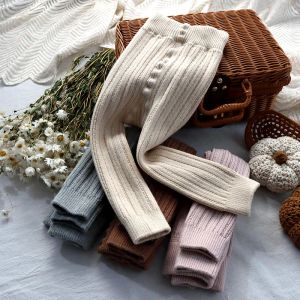 Pants Knitted Baby Legging Pants Thicken Newborn Baby Pants Cropped Trousers Infant Boys Pants Warm Autumn Toddler Baby Girl Leggings