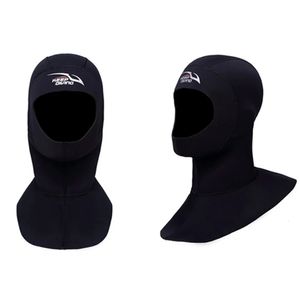 KEEP DIVING m Neoprene Scuba Diving Hood With Shoulder Snorkeling Equipment Hat Swim Cap Winter Warm Wetsuit Spearfishing 240410