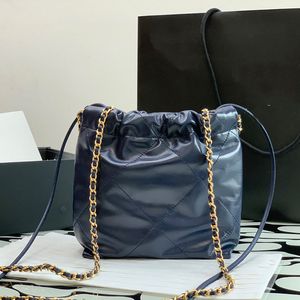 fashion gold Chains Calfskin real Leather lady bag black mirror top quality bags designer handbags crossbody women shoulder bag small classic bags pink Bags