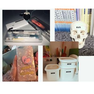 Mini Portable Manual Label Maker DIY 3D Embossing Label Writer Printer Typewriter with Plastic PVC 9mm Label Tapes Lettering