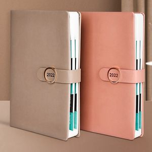 2022 Planner Organizer A5 Notebook And Journal Buckle Notepad Office Sketchbook Stationery Notebook Student Diary