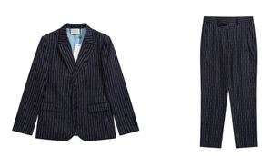 Snygga herrar slim-fit spänndräkt fast färgklänning blazer värd bröllopshow pälsbyxor #a4