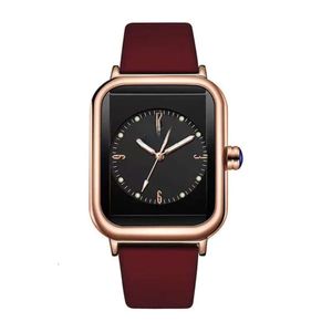 Damen Waluxury Womens Watches Designer Literary Luminous Quartz Uhren Temperament High-End High-Value Mode Silicon Small Square Women Watch GDGF 966