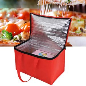 Dinnerware 1pc Almoço portátil Bolsa térmica Piquenique caixa isolada caixa dobrável pacote de gelo bebida entrega