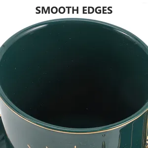 Tassen Untertassen Porelan Becher Espresso Papier Latte Tasse Keramik Kaffee Kcups Blaue Augen Handheld Böse