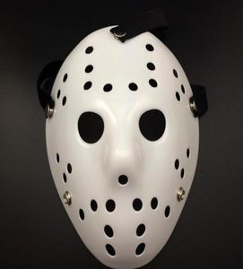 Homens porosos brancos máscara Jason Voorhees Freddy Horror Movie Hockey Máscaras assustadoras para festas femininas figurmés30555995