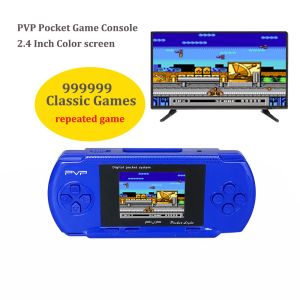 Players Handheld Game Console 2.4 Inch PVP Station Light Consola Built in 64 Retro Games 8 Bit Potable Video Game Console For Kids