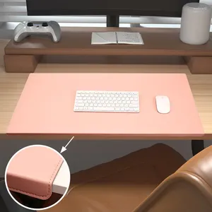 Carpets Big Folding Elbow Guard Wrist Mouse Pad Leather Office Desk Mat Laptop Computer Gaming Mousepad Table Cushion