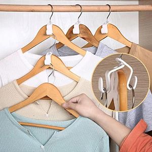 Hooks Clothes Hanger Connector Space Saving Extender Closet Organizer For Shirt Hangers Wood (60 Pack)