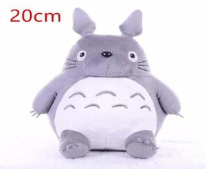 Almofada de animal de pelúcia de pelúcia Totoro, meu vizinho Totoro Plush Doll Toy Pillow para criança Presente de Natal de aniversário de bebê 6 8 20cm qylm4099201