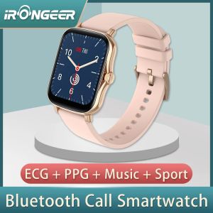 Opaski na rękę 2022 Nowy Bluetooth Call Smart Watch Women Waterproof Sports Fitness Tracker dla Xiaomi Huawei telefon Zdrowie Smartwatch Mężczyźni