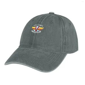 Berets Victory Motorcycles Cowboyhut Anime Mountaineering Sonnenkappe flauschige Frauenhüte 2024 Männer