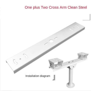 ANPWOOOne To Two Crossbar Universal Duckbill Monitor Bracket Horizontal Arm One Point Two Camera Bracket Double Gun