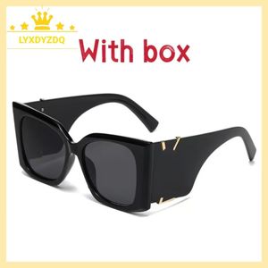 Herren Womens Sonnenbrille Designer Sonnenbrille Buchstaben Luxusbrillen Rahmen Buchstaben Lunette Sonnenbrille für Frauen übergroße polarisierte Senioren -Schatten UV400 Schutz