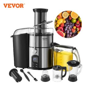 Juicers VEVOR Centrifugal Juicer mixer Machine Fruits Vegetables Juice Extractor portable mini blender 850W 5 Speeds for kitchen Home