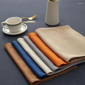 Tavolo tavolo 1pc Linence domestico Nordic Placemat El Restaudente Western Place Matro rettangolare impermeabile 30x46 cm