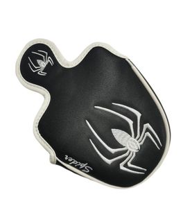 astback Mallet Golf Putter Headcover Putters Head Cover PU Covers Magnet sticker Spider1596630