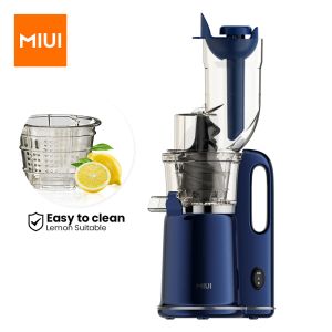 Juicers Miui ColdPress Extractor succo di grande ingresso Scacco lento Juicer Cucina Fruttatore/Vegetale FFX FILTR FFX Facile da pulire Pro Pro