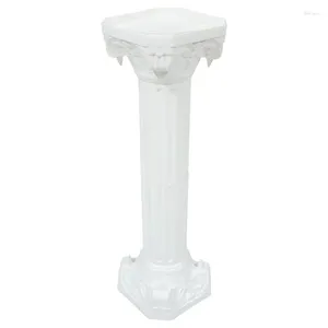 パーティーデコレーション1PCSウェディングローマの柱 - 直立柱アーチ植木鉢ヨーロッパの道路主導のシーンの小道具プラスチック装飾