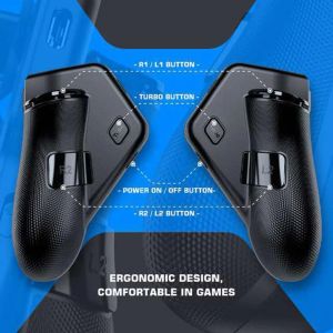 GamePads 1 Definir jogo de tiro criativo Auxiliar Gaming Trigger Cup Cup Component Component ABS Tablet Game Controller