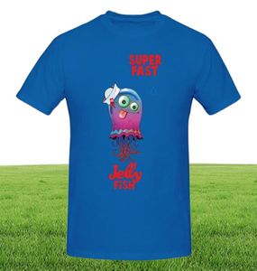 Men039s T Shirt Gorillaz Gömlek Süper hızlı denizanası Tshirt büyük boy sokak kıyafetleri tişört pamuk kısa kollu eğlenceli baskı erkek tshirt6825890