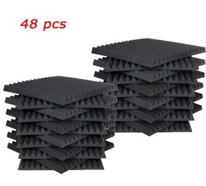 48 datorer Akustiska paneler Studio Soundproofing Wedge 1 