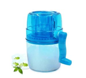 Shavers radzi sobie z DIY Ice Crusher Manual Portable Ice Slush Maker Home Snow Stożka koktajlowy blok lodu Hine Ice Golarka