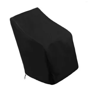 Tampa de cadeira de mobília à prova d'água resistente a UV Grande capa protetora de assento para sala de jantar restaurante cozinha