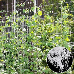 Bitki kafes ağ polyester bitki desteği asma tırmanma net hidroponik bahçe bitki büyüyen net aksesuarlar tutucu çoklu kullanım