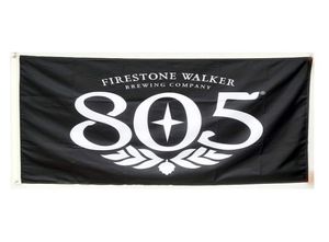 Firestone Walker 805 Пивной флаг 90x150см 100D Polyester Sports Outdoor или крытый клуб цифровой печать и флаги Whole4925086