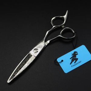 2024 Professional Damascus 6 '' Hair Scissors Hair Cutting Alts Scissor Attom