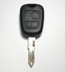 2 Düğme Anahtar Kılıfı Peugeot için Anahtar Kabuk 206 Araç Anahtar Kabuk Üst Bir Kalite 9319604