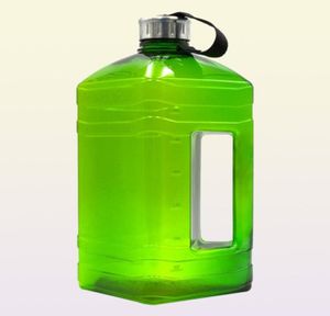 Бутылка с водой 38 л в ширину 1 галлон, питье BPA Тренировка с большими возможностями для открытого кемпинга Mug5111324