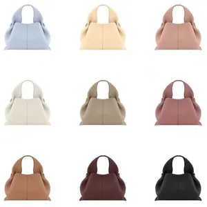 Paris cloud bags Full-Grain Textured Calf Leather Tote Luxury Designer Cross body Women Hobo Handbags Mini Shoulder bags