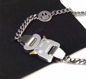 Hero Chain Alyx Studio Metal Chain Halsband Armband Bälten Män kvinnor Hip Hop Outdoor Street Accessories8027024