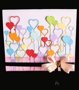 Balloon Tree Cuties METAL STENCIL Scrapbook Paper Card Album Expossing Crafts8884842