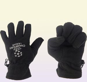 S League Football Bib Gloves Hat Winter Fleece Warm Training handskar som sparkar Sports Bib Running Gloves6495803