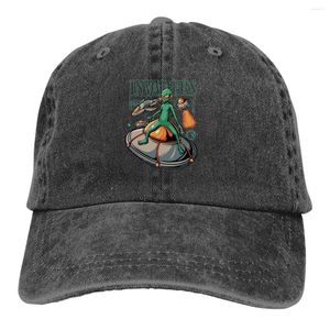 Top Caps Uzay İstilacıları Beyzbol Kapağı Erkekler Şapkalar Kadın Visor Koruma Snapback Alien Ufo