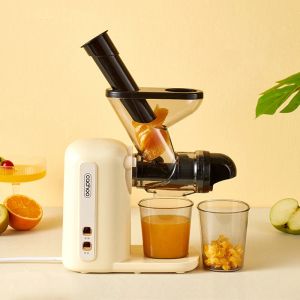 Juicers Slow Electric Juicer Multifunktion Frukt Vegetabilisk skruv Kalltryck Extraktor Automatisk Squeezer Citrus Juicer Portable Blender