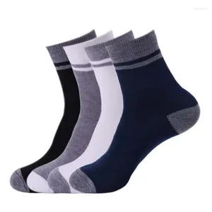 Erkek Çoraplar 10 Fays/Lot Erkekler Pamuk Tarzı Siyah İş Yumuşak Nefes Alabilir Yaz Kış Erkek