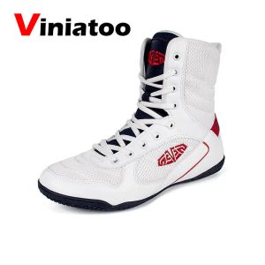 Stövlar professionella boxningsskor män kvinnor andningsbara boxning sneakers för män lätt vikt brottningsskor anti slip wrestling sneakers