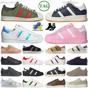 Scarpe da designer Superer Scarpe da donna Mens Tartarughe Teenage Bianco XLG Sylla Rosa Sylla Grigio Marrone scuro W Ayoon Green Taupe Blue Super Star Sneaker Casual Scarpe