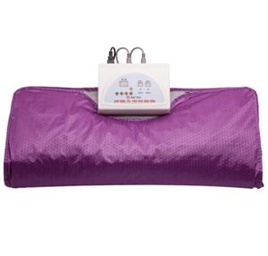 Modell 2 Zone Tanne Sauna weit Infrarotkörper schlanker Sauna Deckenheiztherapie Slim Bag Spa Verlust Gewicht Körper Detox Machin3022512