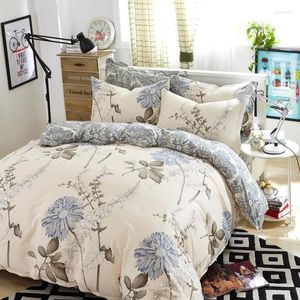 Bedding Sets Four Piece Set Quilt Cover Pillow Case Bed Sheet Cotton Student Dormitory 1.5m/1.8m/2.0m Printed