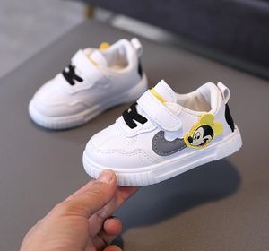 2021 Ny Spring Autumn Winter Cartoon Baby White Boys and Girls Walking Children039S Sports Light3122111