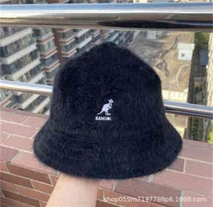 2022 Kangaroo Kangol Angora Rabbit Hair Dome Fisherman Hat Ya Meiya Mesmo