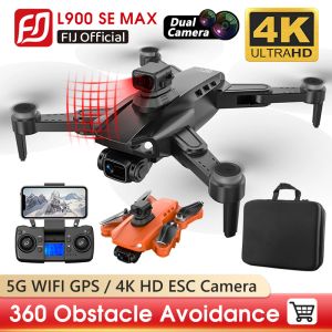 DRONES L900 PRO SE DRONE 4K Professional GPS 5G WiFi Brushless Motor Dual Camera Dron Fodable RC Quadcopter FPV Helicopter L900 SE MAX