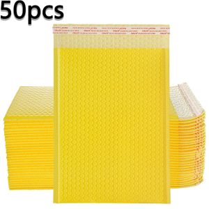 Mailers 15x20 18x23cm Bubble Mailer 50PCS SelfSeal Packaging Small Business Supplies Padded Envelopes Bubble Envelopes Mailing Bags